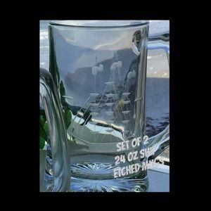 Ship Etched Mugs